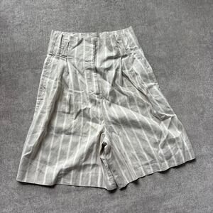 Massimo Dutti Beige Tailored Shorts